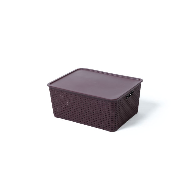 DECORATIVE RATTAN BOX 10L 33*23*15 cm - 7822 - Image 3