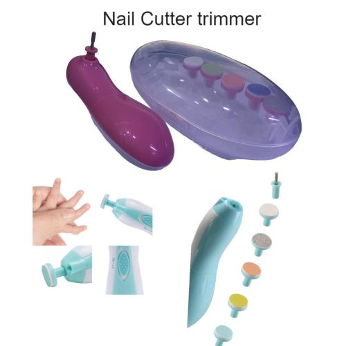 Multifunctional Electric Baby Nail Trimmer Baby Nail File Clippers Toes Fingernail Cutter Trimmer Manicure Tool Set Baby Care