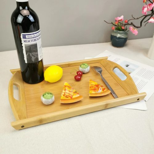Bamboo Wooden tray bread tray buffet tray bakery tray hotel tray pressure plate bread tray bread tray - 7958