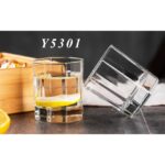 DRINKING GLASS 145ML JC-18008 6PCS SET Size:-7*8CM/ 145ML -12575