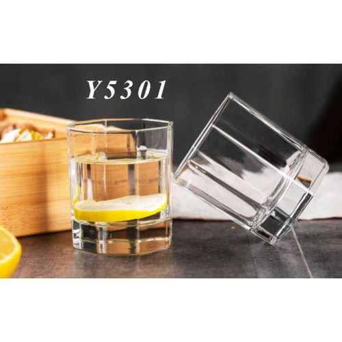 DRINKING GLASS 145ML JC-18008 6PCS SET Size:-7*8CM/ 145ML -12575