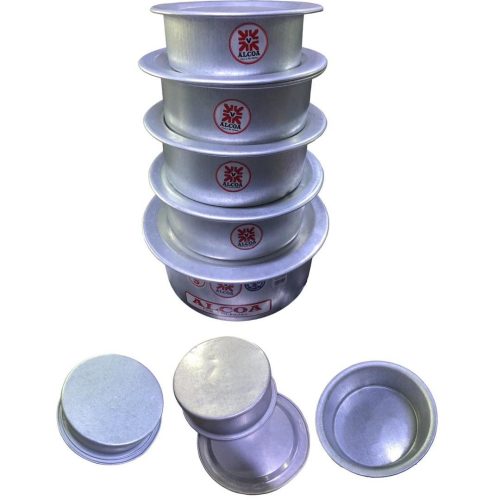 Cooking Pot Aluminum cooking pot 5pcs - 12621