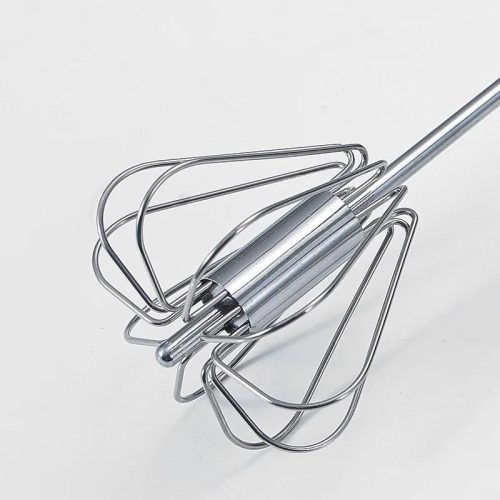 Whisk Easy Beater Foam Spin Push Whisk Stirrer Egg Cream Sauce Shaker Cake Baking Accessories Kitchen Tools - 8707