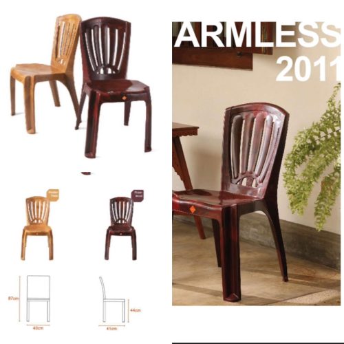 CHAIR ARMLESS 2011-2 PHX R-WOOD - 11508