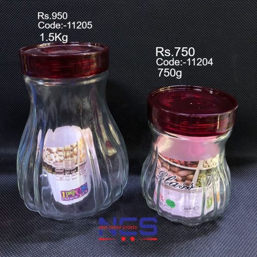 GLASS BOTTLE L ENJOY LIFE 2250ML - 11205