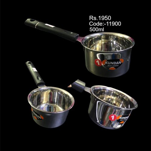 STEEL SAUCE PAN BABY NO.1 Code:-11900