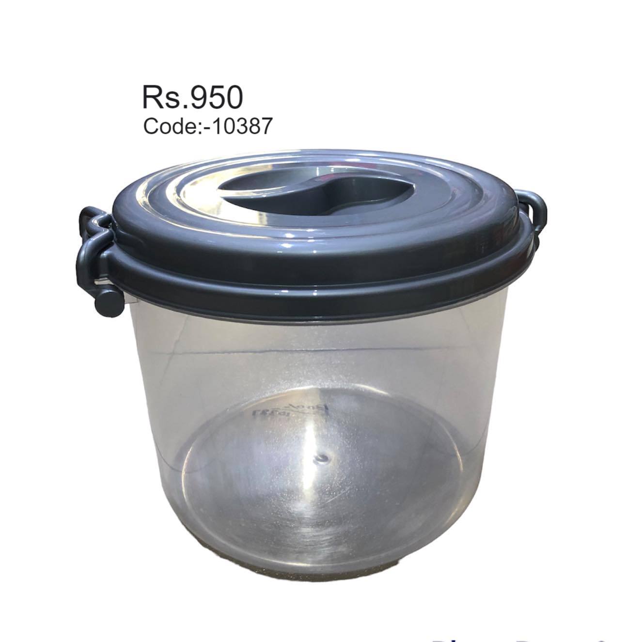 STORAGE BUCKET ROUND NIGATA AJ350 Details:-(Volume (Capacity) : 7500ml (Liter 7.5) Code:-10387