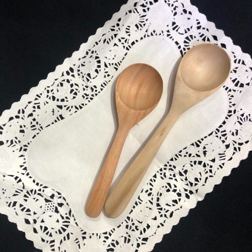 WOODEN CURRY SPOON M 25CM Code:-12912