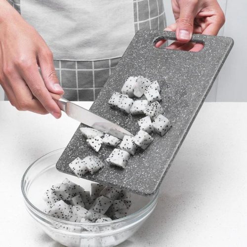 Kitchen Chopping Block Cutting Board Imitation Marble Fruit Accessories Vegetable Kitchen Non-Slip Block Cutting Board 8657