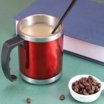 400ml Durable with Lid Stainless Steel Double-Wall Travel Mug Insulated Bottle Coffee Tea Flask's Cup Vacuum Cup - 2022