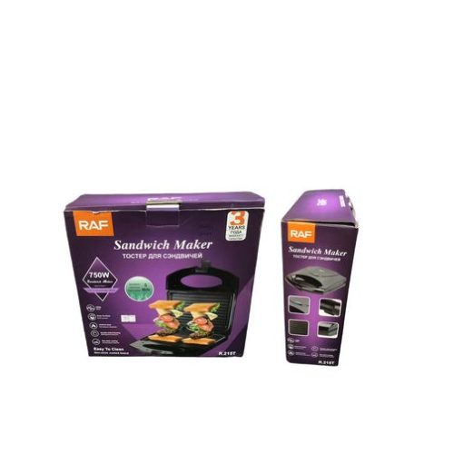 RAF SANDWITCH MAKER R.215T Code:-12929