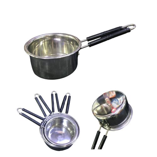 ST.STEEL MILK PAN ENOMAX 20CM Size:-20*10 Cm/ 16 Cm Code:-12390