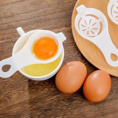 Egg Separator Multifunction PP Durable Household Egg Eggs Yolk Separation Egg White Filter Cooking Baking Tools Kitchen Gadgets - 6657