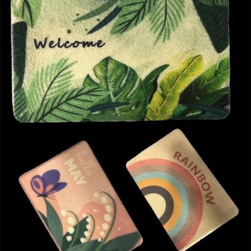 STRING FLOWER CARPET HEAVY Size:-58*38 CM ASK Code:-7219