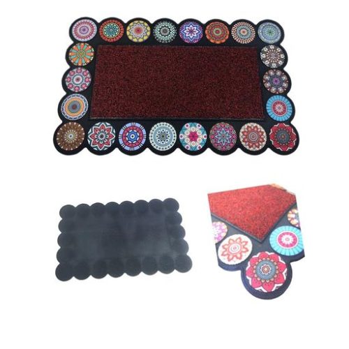 RUBBER CARPERT GRASS FLOWER RUBBER CARPET ASK Code:-13112