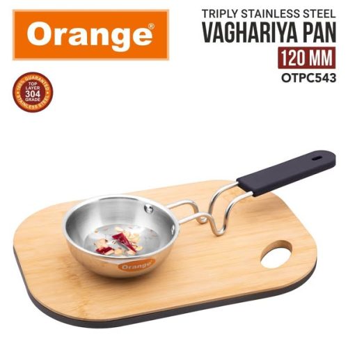 ORANGE VAGHARIYA PAN TRIPLY 110 Code:-13489