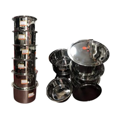 Cooking Pot stainless cooking ware Code:-3020-17 Size:-31cm/17cm