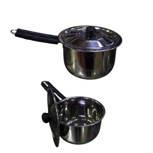 SS.SAUCE PAN WITH LIT ENOMAX Code:-13807