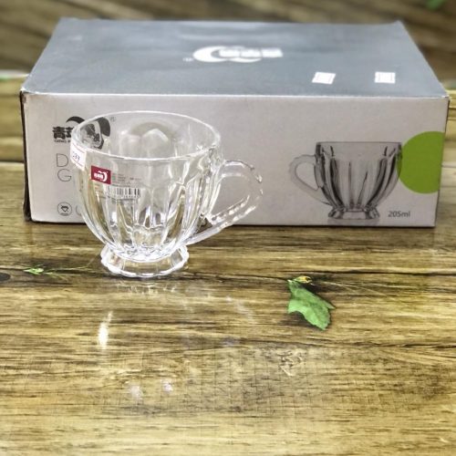DELI GLASS MUG ONLY 1PC 205ML ZB246 / 1Pcs Code:-11287-1