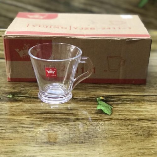 -GLASS TEA MUG 170ML YJZB-2411-1 / 1Pcs Code:-12007-1