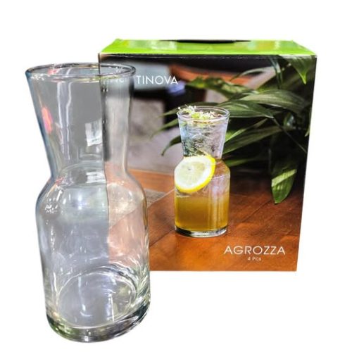 GLASS JUICE GLASS AGROZZA 6*17CM Code:-1590-1