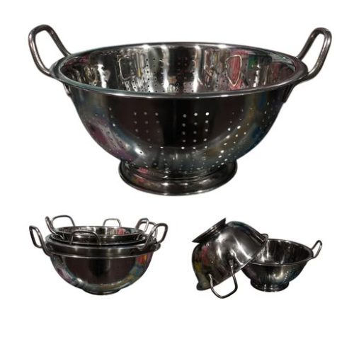 VEGETABLE COLANDER S.STEEL NO.07 Code:-13818