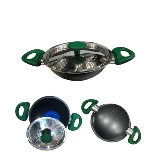 NONSTICK HOPPER PAN  TKS 16 cm Hopper Pan (TKS-HP16-HANS) Code:-1001