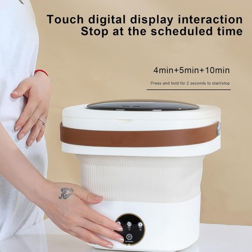 Mini Washing machine Portable Washing Machines, Small Washing Machines for Baby Clothes and Underwear, Laundry in Apartments and Dormitories Code:-11150
