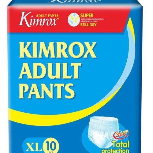 KIMROX ADULT DIAPERS PANT XL-10 Code:-9555