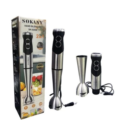 SOKANY HAND BLENDER 2IN1 SK-02006  Code:-13333