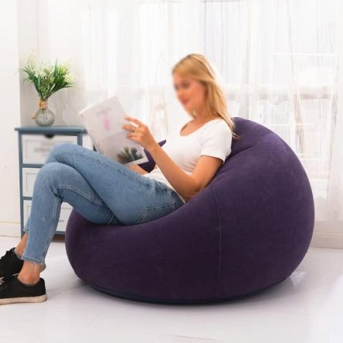 INFLATABLE SOFA SINGLE SIZE 110*110*85CM Code:-13430
