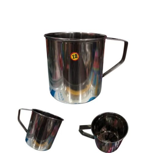 SILVER JUG HEAVY 1*7 NO.12 800ml Size:-13cm/12cm / Made in Idian Code:-7103