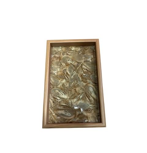 WOODEN TRAY PRINT MEDIUM Code:-13869