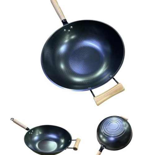 WOK PAN CARBON METAL-CODE:-13864