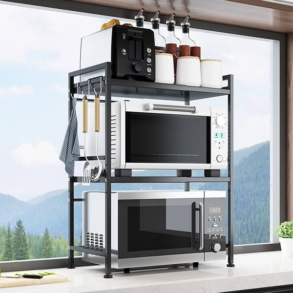 MICROWAVE OVEN RACK R.F DOUBLE 80*37*6 INCH Code:-9385 - Image 3