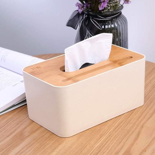 PVC BAMBOO TISSUE BOX NEW Code:-4087