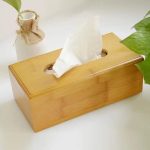 BAMBOO TISSUE BOX Size:-24*12*9CM Code:-13382