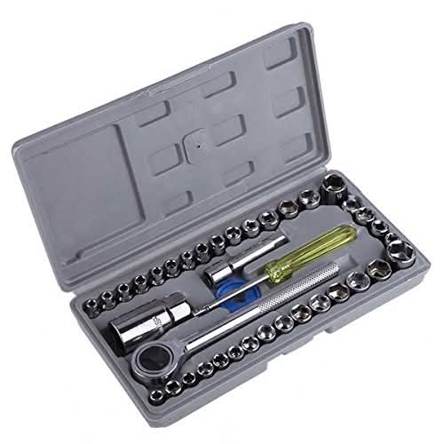 AIWA 40PCS COMBINATION SOCKET WRENCH SET Code:-9488