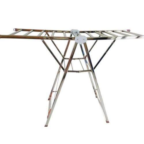 Cloth Rack Stainless Steel Clothes Drying Stand rust free Clothes stand with hanger dryer laundry drying rak for Clothes- 14084