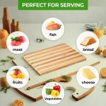CUTTING BOARD BAMBOO XXXL 30*40 CM Size:-30*40Cm Code:-11858