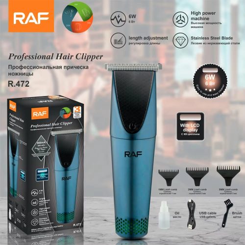 HAIR CLIPPER TIMMER RAF R.472 -15266