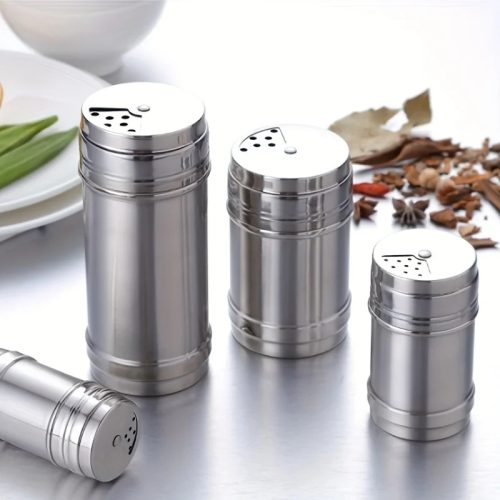 STEEL SEASONING JAR SMALL A.G.M-15191